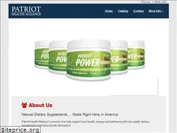 Sites similar to patriothealthalliance.com