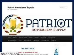 Sites similar to patriothomebrewsupply.com