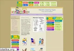 Sites similar to patrioticcoloringpages.com