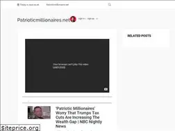 Sites similar to patrioticmillionaires.net