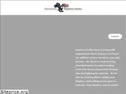 Sites similar to patrioticproductions.org