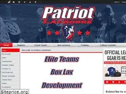 Sites similar to patriotlax.com