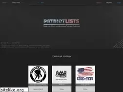 Sites similar to patriotlists.com