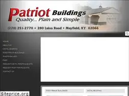 Sites similar to patriotmetal.com