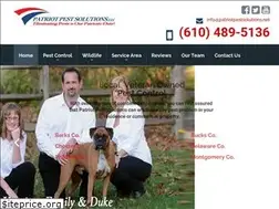 Sites similar to patriotpestsolutions.net