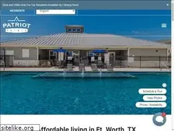 Sites similar to patriotpointeliving.com