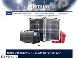 Sites similar to patriotpowergeneratorreview.com