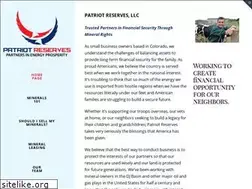 Sites similar to patriotreserves.com