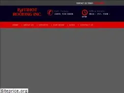Sites similar to patriotroof.com