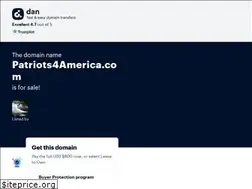 Sites similar to patriots4america.com