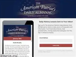 Sites similar to patriotsalmanac.com