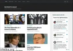 Sites similar to patriotsdaily.com