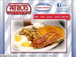 Sites similar to patriotsdiner.com
