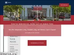 Sites similar to patriotslanding.com