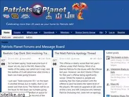 Sites similar to patriotsplanet.com