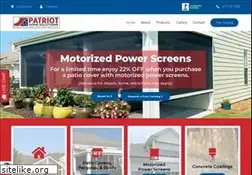 Sites similar to patriotsunrooms.com