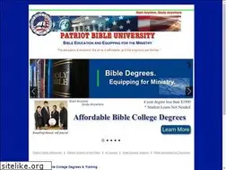 Sites similar to patriotuniversity.com