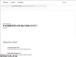 Sites similar to patriotwatch.com