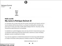 Sites similar to patriqueouimet.ca
