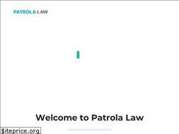 Sites similar to patrolalaw.com