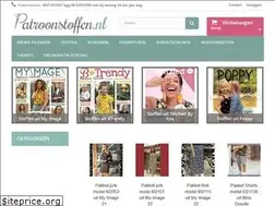 Sites similar to patroonstoffen.nl