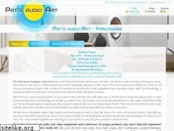 Sites similar to patsaudioart.com