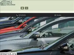 Sites similar to patsautosalvage.com