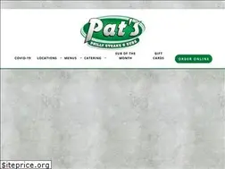 Sites similar to patscheesesteaks.com