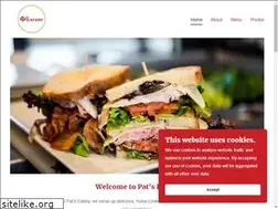 Sites similar to patseatery.com
