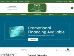 Sites similar to patsfurnitureinc.com