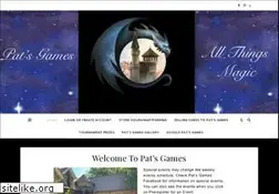Sites similar to patsgames.com