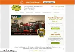 Sites similar to patsgarage.com
