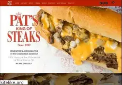 Sites similar to patskingofsteaks.com