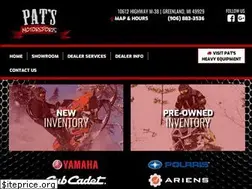 Sites similar to patsmotorsports.com