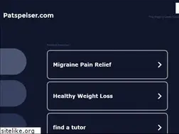 Sites similar to patspeiser.com