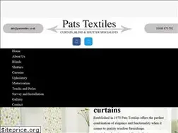 Sites similar to patstextiles.co.uk