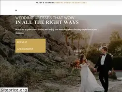 Sites similar to patsysbridal.com