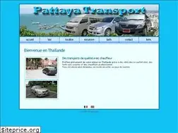 Sites similar to pattayatransport.com
