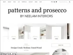 Sites similar to patternsandprosecco.com