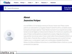 Sites similar to patternsbyjeannine.com