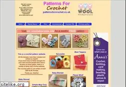 Sites similar to patternsforcrochet.co.uk
