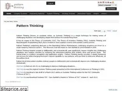 Sites similar to patternthinking.com