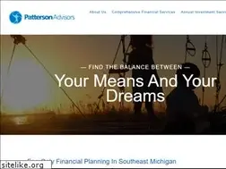 Sites similar to pattersonadvisorsllc.com