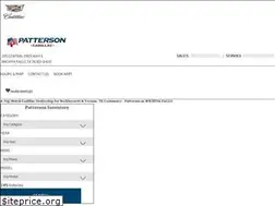Sites similar to pattersoncadillac.com
