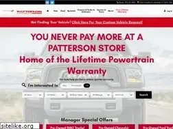 Sites similar to pattersonchryslerdodgejeeptexas.com