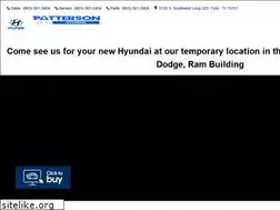 Sites similar to pattersonhyundaityler.com