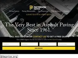 Sites similar to pattersonpaving.com