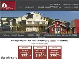 Sites similar to pattersonplusstorage.com