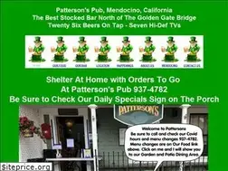 Sites similar to pattersonspub.com