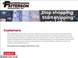 Sites similar to pattersonwarehouses.com